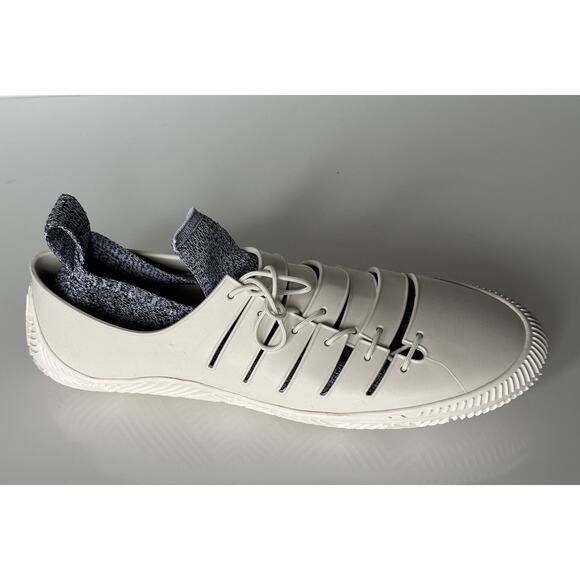 Bottega Veneta Tech Knit Rubber White Climber Sneakers 11 US 658725 IT NIB $750 main image 13
